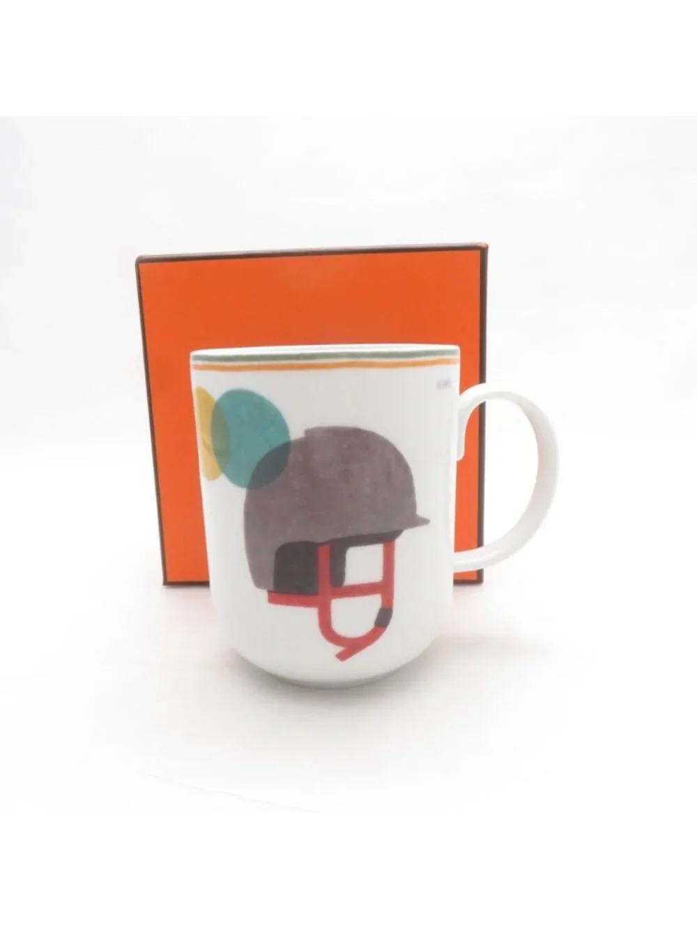 Hermes Cask Mug Porcelain Horse Tea Coffee Tableware Luxury